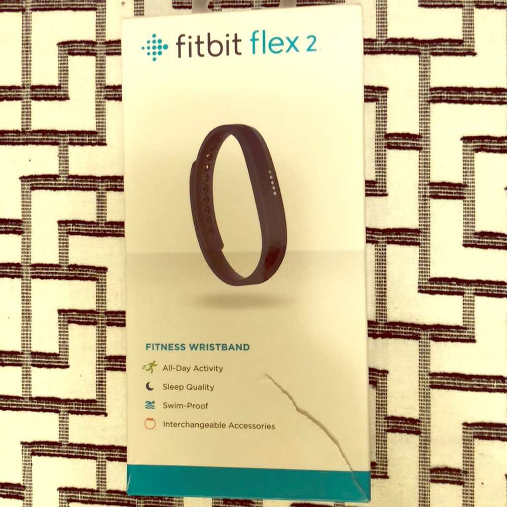 Fitbit Flex 2 with Navy bands